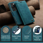 CASEME For Huawei P60 Case  013 Series Card Holder Stand Leather Phone Cover