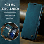 CASEME For Huawei P60 Case  013 Series Card Holder Stand Leather Phone Cover