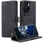 CASEME For Huawei P60 Case  013 Series Card Holder Stand Leather Phone Cover