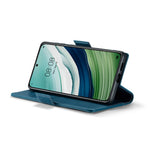 CASEME For Huawei Mate 60 Leather Case  023 RFID Blocking 3 Card Slot Mobile Cover