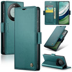 CASEME For Huawei Mate 60 Leather Case  023 RFID Blocking 3 Card Slot Mobile Cover