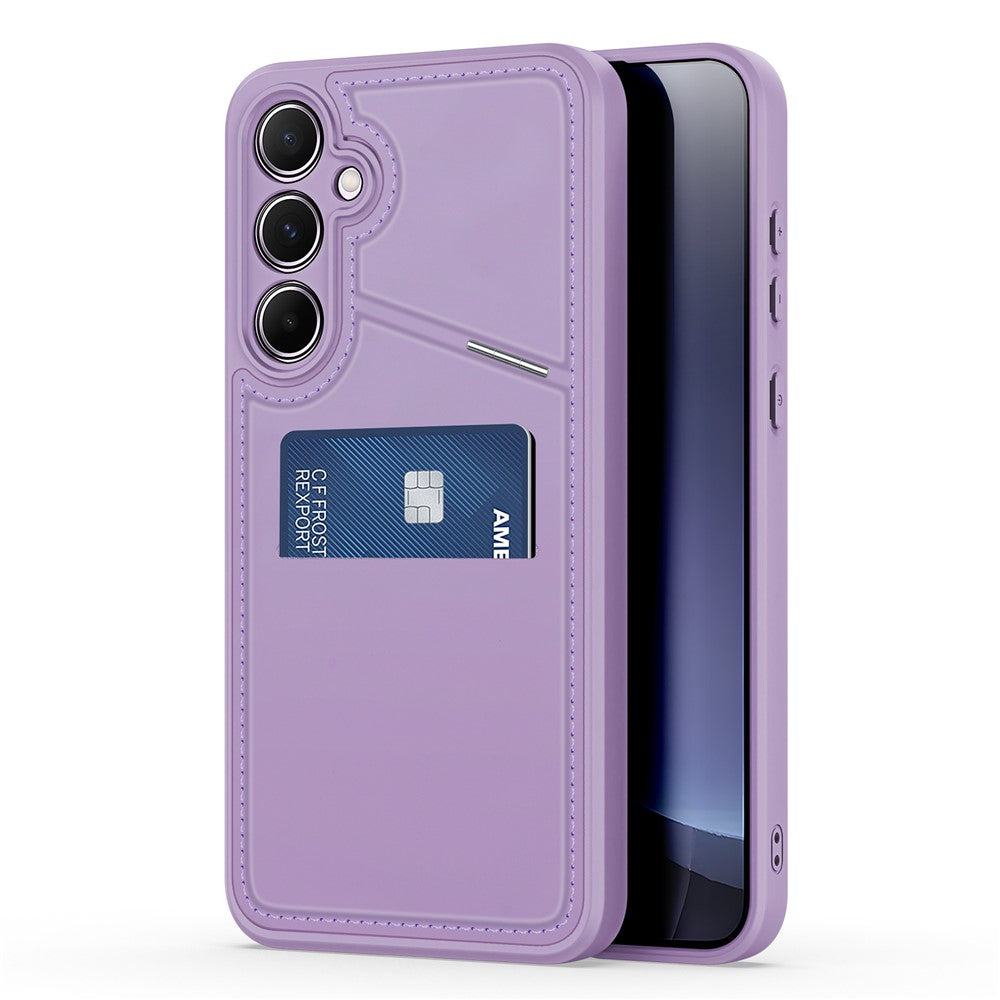 DUX DUCIS For Samsung Galaxy S25+ Magnetic Case  Rafi II Series Leather Back Cover with RFID Blocking Card Slots