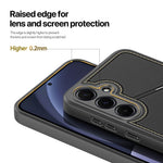 DUX DUCIS magnetisk lædercover i Rafi II-serien med RFID-blokerende kortlommer til Samsung Galaxy S25
