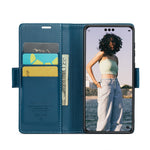 CASEME For Huawei Mate 60 Pro+ / Huawei Mate 60 Pro Leather Case  023 RFID Blocking 3 Card Slot Mobile Cover