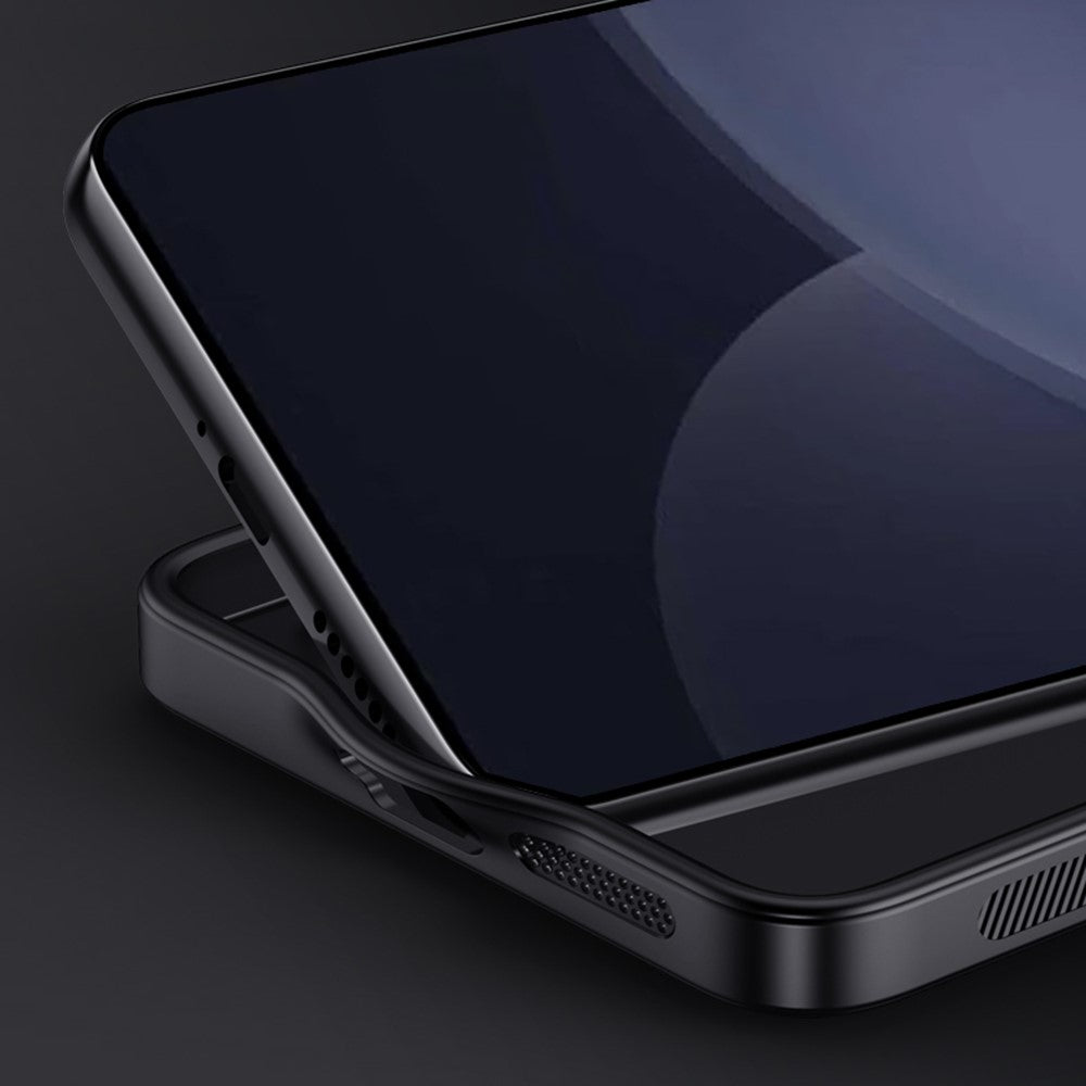 Samsung Galaxy S25 Ultra-skal med trästruktur, PU-läderbeläggning, PC+TPU-fodral