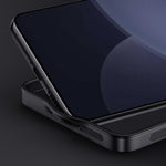 For Samsung Galaxy S25 Case Wood Texture PU Leather Coated PC+TPU Phone Cover