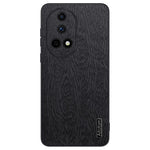 For Huawei nova 13 Case Wood Texture PU Leather Coated PC+TPU Phone Cover
