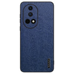 For Huawei nova 13 Case Wood Texture PU Leather Coated PC+TPU Phone Cover