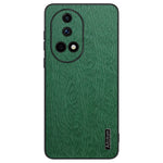 For Huawei nova 13 Case Wood Texture PU Leather Coated PC+TPU Phone Cover