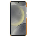 For Samsung Galaxy S25 Case Dual Card Slots PU Leather + Hard PC Phone Cover