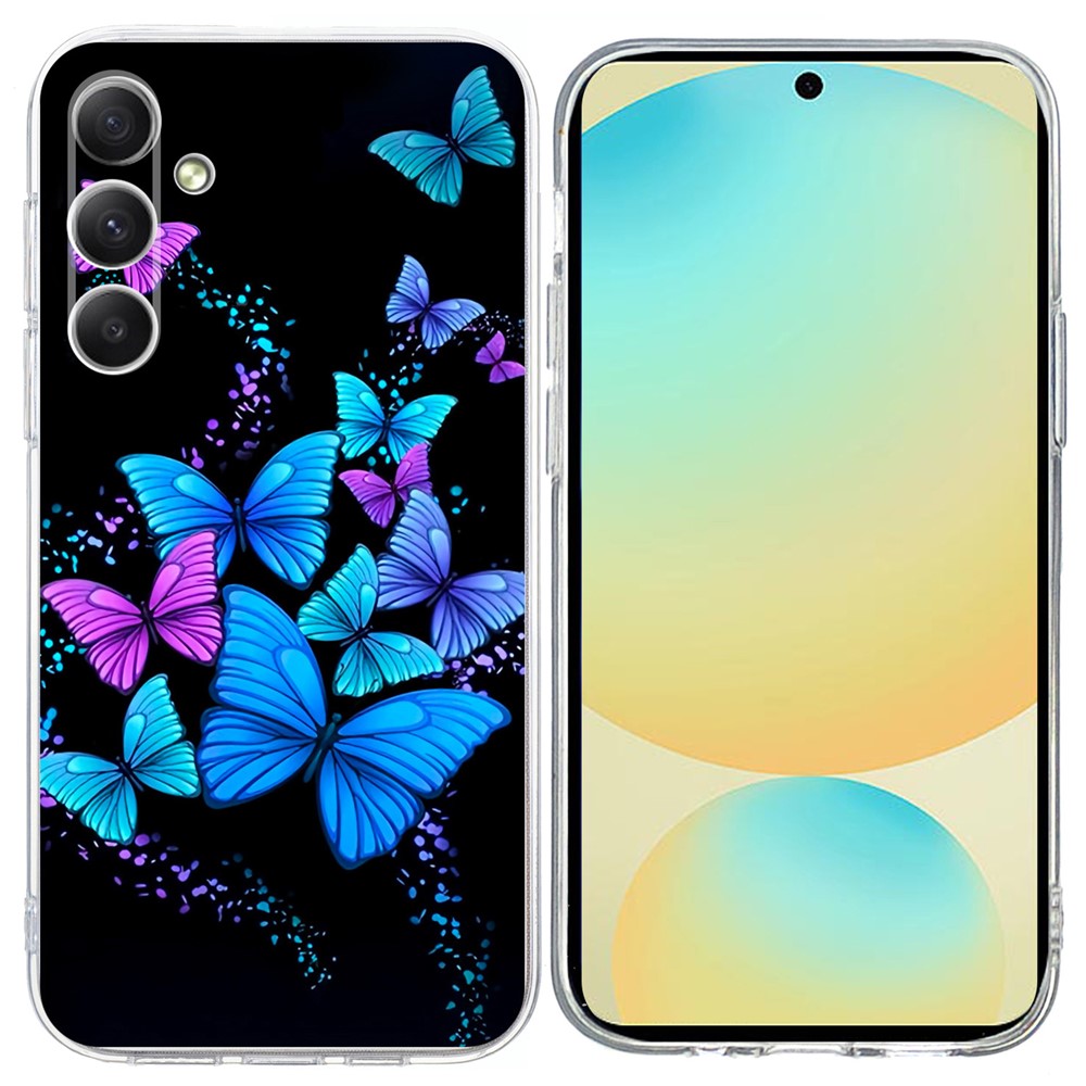 For Samsung Galaxy S25 FE Case Pattern Printing Shockproof Soft TPU Phone Cover