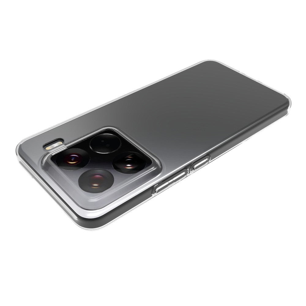 Xiaomi 15 Pro genomskinligt mobilskal vattenstämpelbeständigt TPU-bakstycke