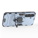 For Samsung Galaxy S25+ Case PC+TPU Protective Phone Cover with Ring Kickstand