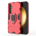 For Samsung Galaxy S25+ Case PC+TPU Protective Phone Cover with Ring Kickstand