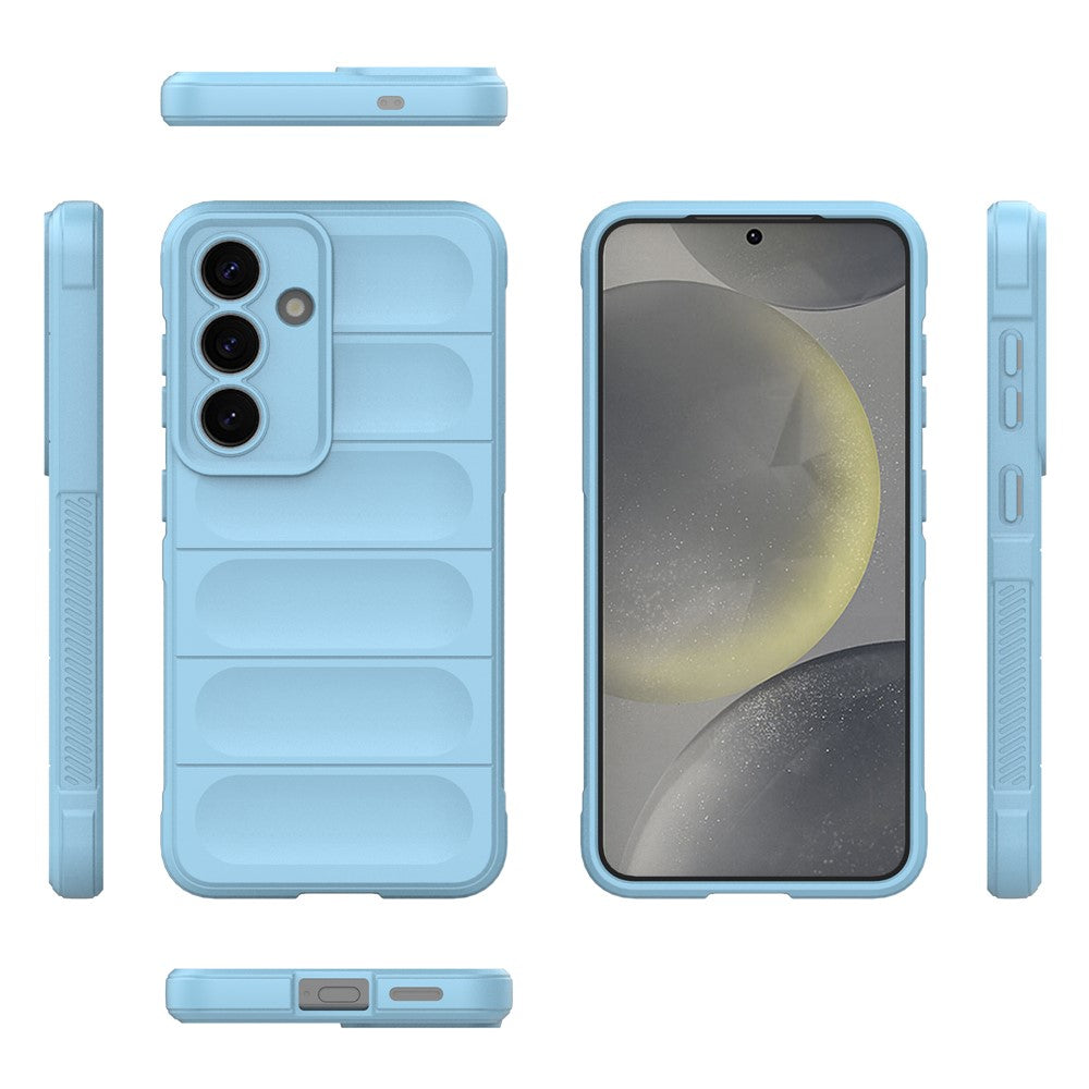 Samsung Galaxy S25+ skal, mjukt TPU-skal med fallskydd och robust baksida