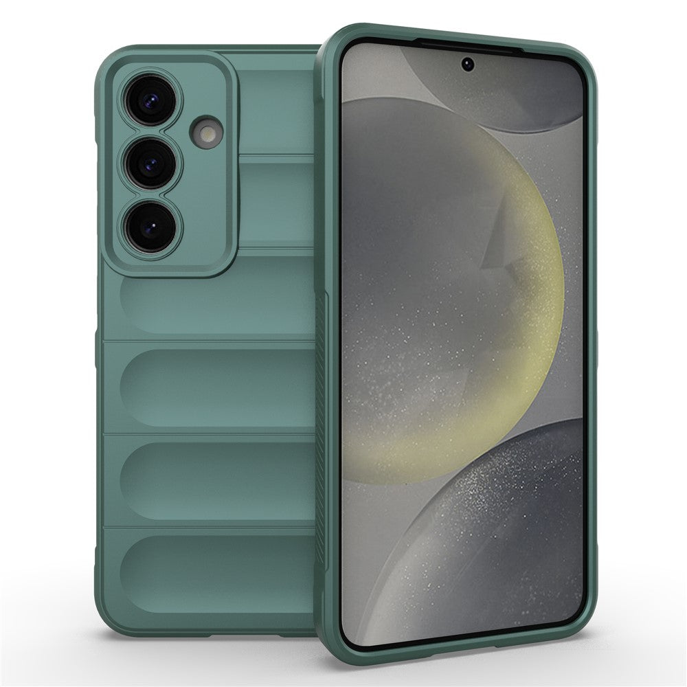 Samsung Galaxy S25+ skal, mjukt TPU-skal med fallskydd och robust baksida