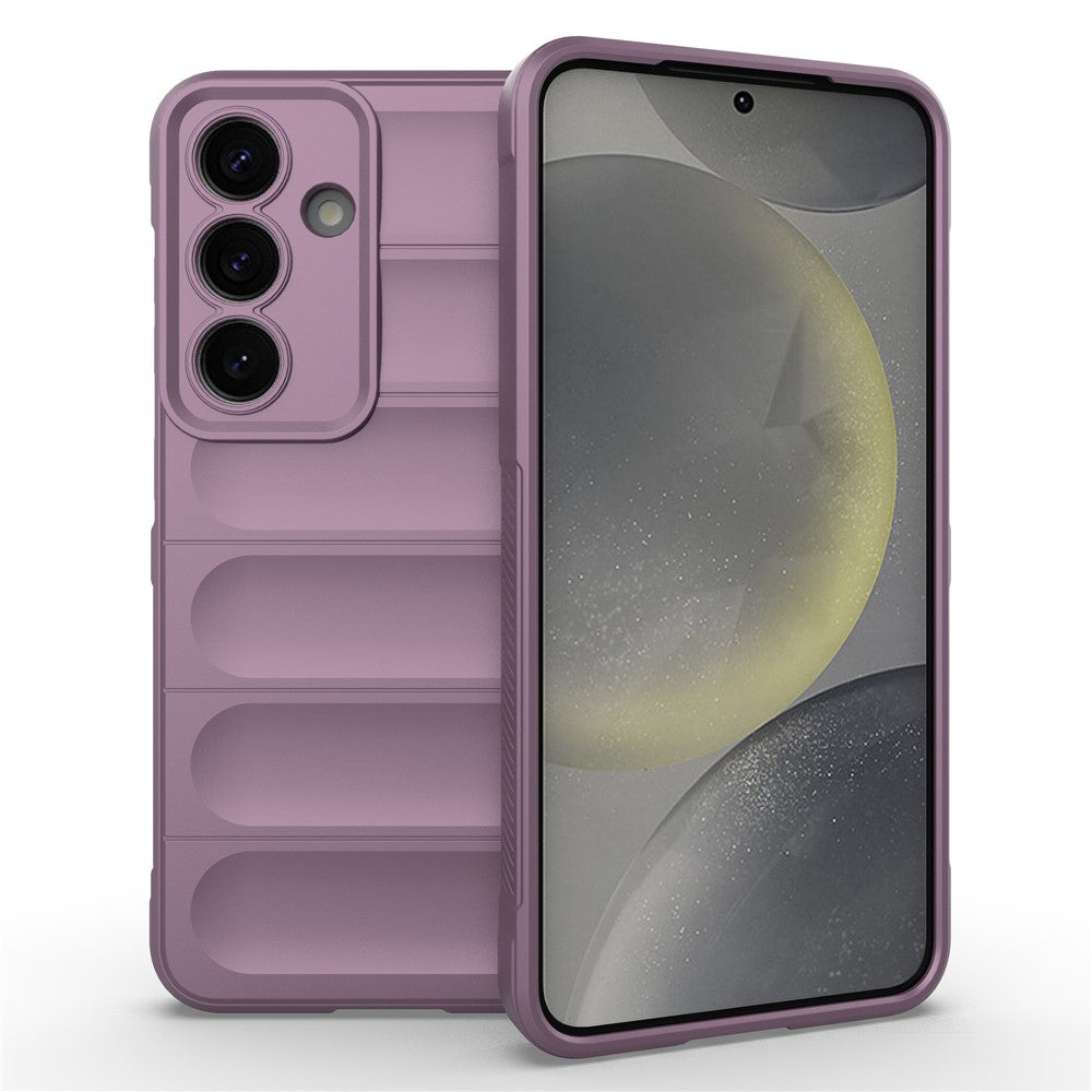 Samsung Galaxy S25+ skal, mjukt TPU-skal med fallskydd och robust baksida