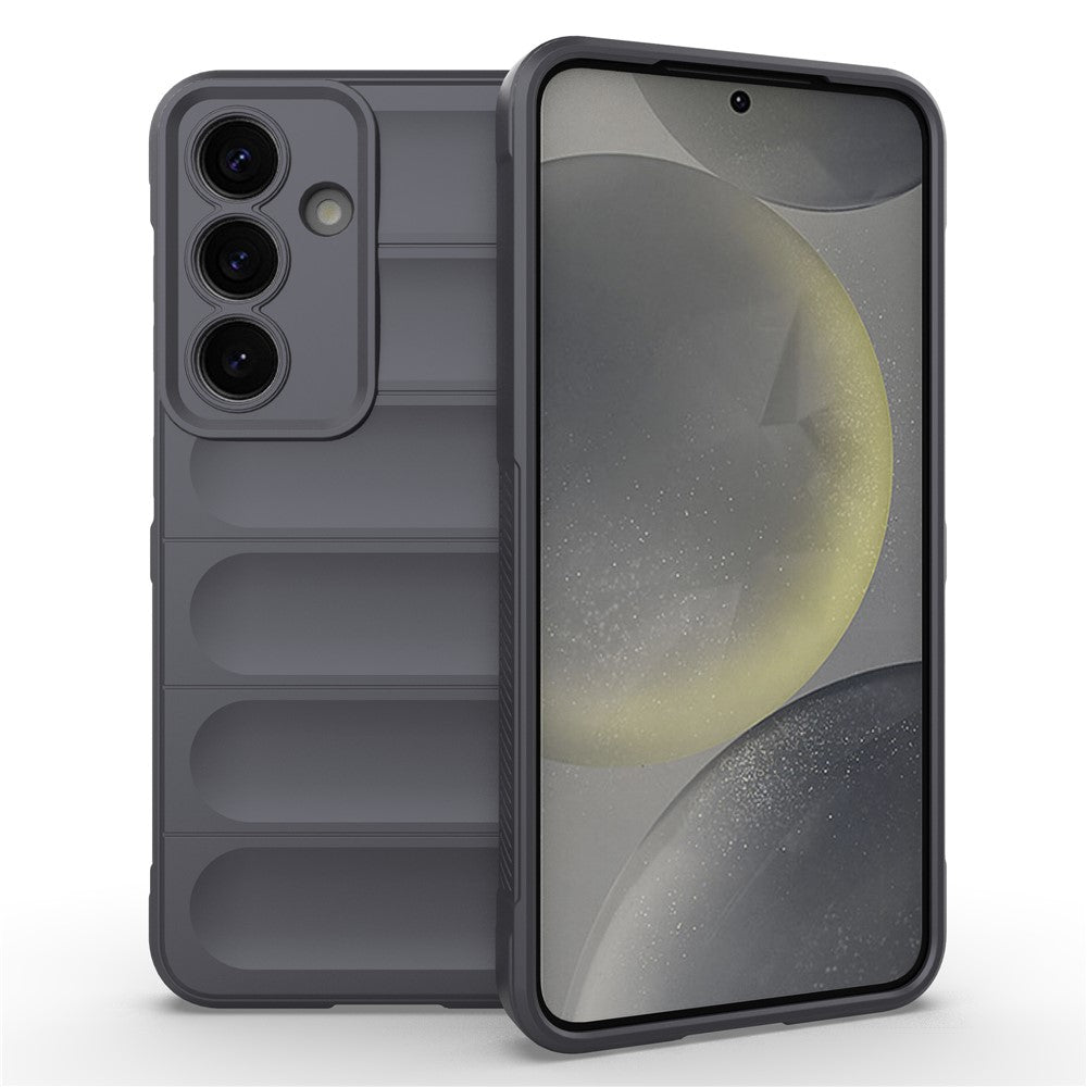 Samsung Galaxy S25+ skal, mjukt TPU-skal med fallskydd och robust baksida