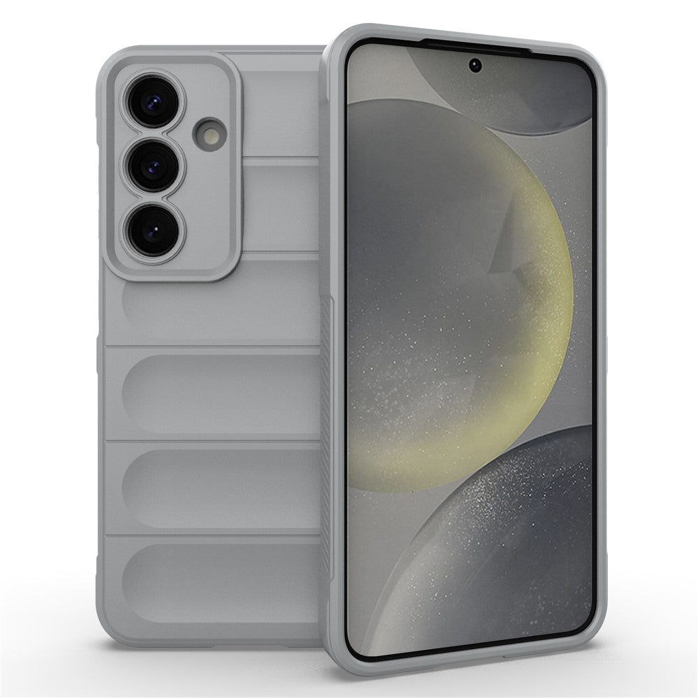 Samsung Galaxy S25+ skal, mjukt TPU-skal med fallskydd och robust baksida