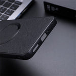 For OnePlus Nord 4 Magnetic Case Litchi Texture PU Leather+TPU Phone Cover