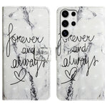 For Samsung Galaxy S25 Ultra Case 3D Creative Pattern PU Leather Stand Phone Cover