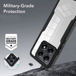 For Xiaomi 14T Pro Case Acrylic+TPU Clear Phone Cover with PET Screen Film