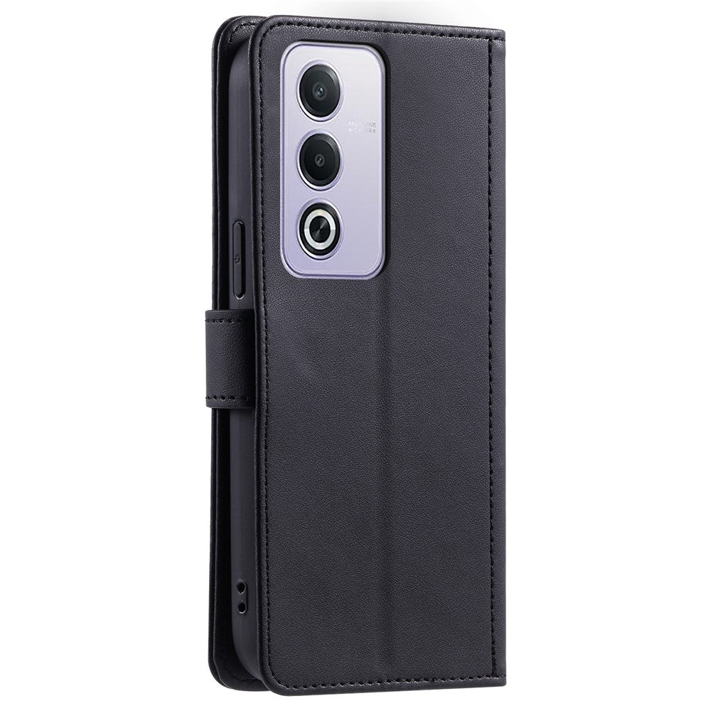 Læderetui til Oppo A80 5G / K12x 5G (Indien) / A3 Pro (global) 5G / A3 Pro (Indien) 5G / A3x 5G (Kina), tegnebogs-telefoncover