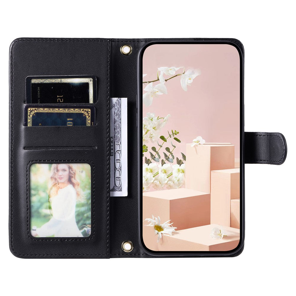 For Xiaomi 14T Pro Wallet Case Rhombus Grid PU Leather Phone Cover