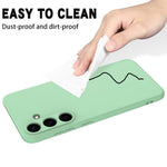 For Samsung Galaxy S25 Case Liquid Silicone Anti-Scratch Phone Cover with Hand Strap