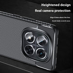For Xiaomi Redmi Note 14 Pro 5G / Poco X7 5G Case Carbon Fiber Texture TPU Phone Cover Heat Dissipation