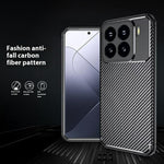 Xiaomi 15-skal med kolfiberstruktur, TPU-mobilskydd, värmeavledning
