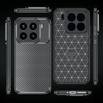 Xiaomi 15-skal med kolfiberstruktur, TPU-mobilskydd, värmeavledning