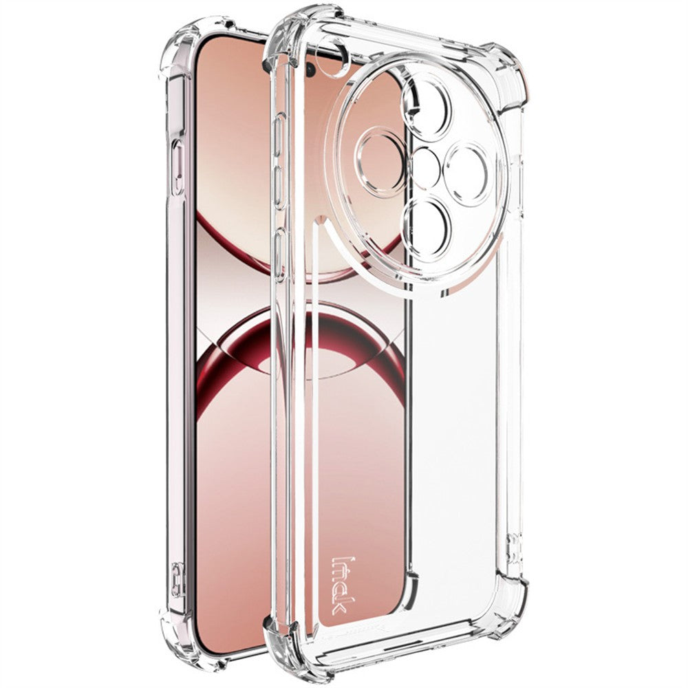 IMAK UX-4 Series for Oppo Find X8 5G Case Straight Frame Four Corner Shockproof Clear TPU Cover