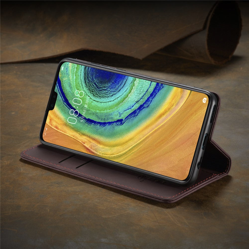 CASEME For Huawei Mate 30 4G / Huawei Mate 30 5G Case  013 Series Card Holder Stand Leather Phone Cover