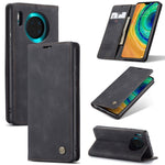 CASEME For Huawei Mate 30 4G / Huawei Mate 30 5G Case  013 Series Card Holder Stand Leather Phone Cover