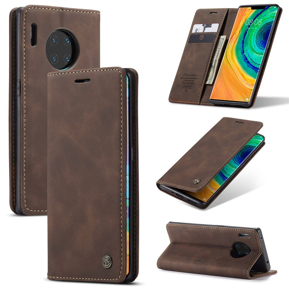 CASEME For Huawei Mate 30 Pro 5G Case  013 Series Card Holder Stand Leather Phone Cover