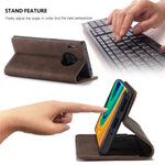 CASEME For Huawei Mate 30 Pro 5G Case  013 Series Card Holder Stand Leather Phone Cover