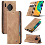 CASEME For Huawei Mate 30 Pro 5G Case  013 Series Card Holder Stand Leather Phone Cover
