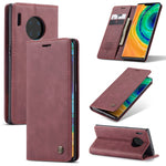 CASEME For Huawei Mate 30 Pro 5G Case  013 Series Card Holder Stand Leather Phone Cover