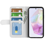 For Samsung Galaxy A36 5G / A56 5G Wallet Case Crazy Horse Texture Stand Leather Phone Cover