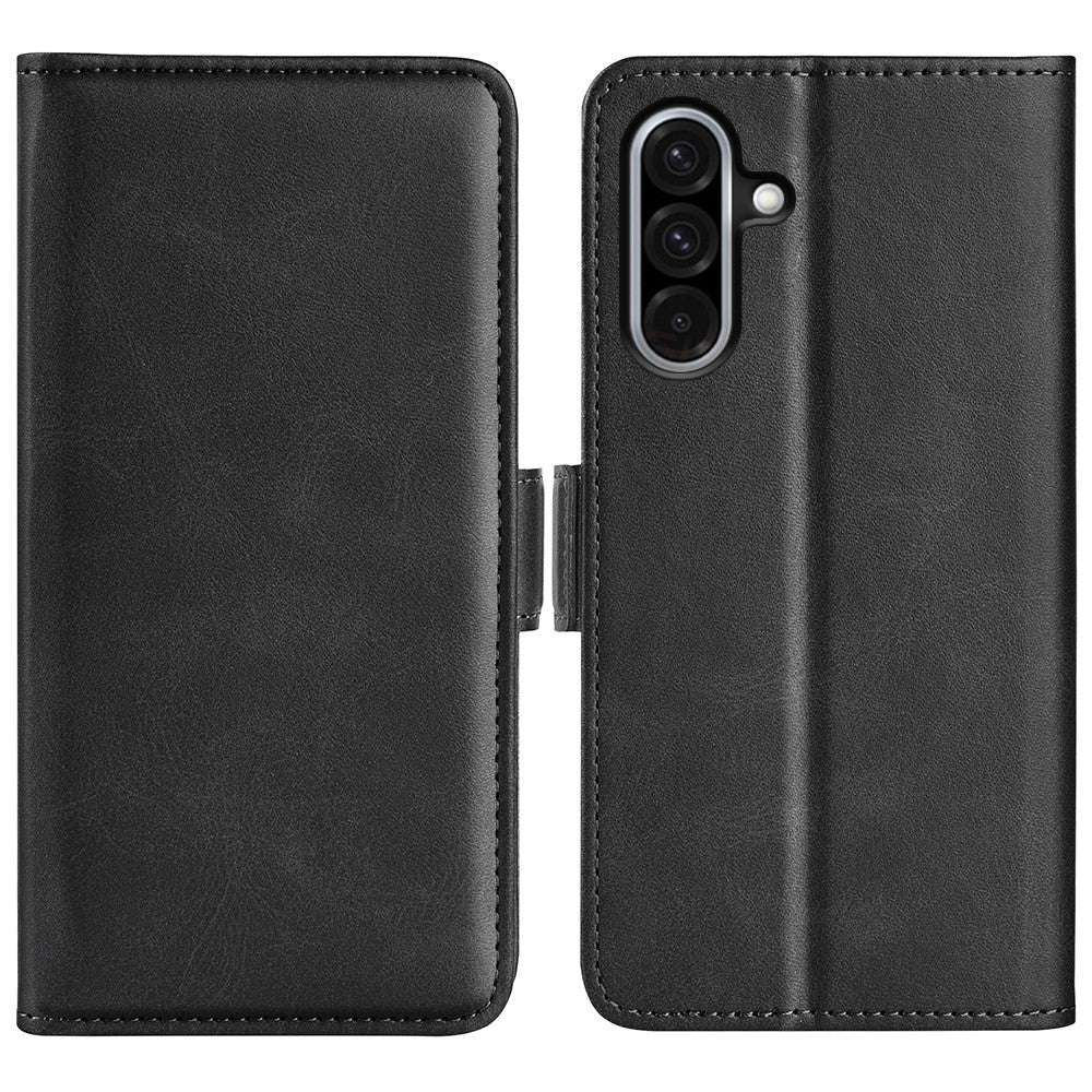For Samsung Galaxy A36 5G / A56 5G Stand Case Calf Texture Leather Wallet Phone Cover