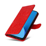 For Xiaomi 12 Lite 5G Imprinted Sunflower Pattern PU Leather Flip Stand Phone Case Wallet Protective Phone Cover with Strap