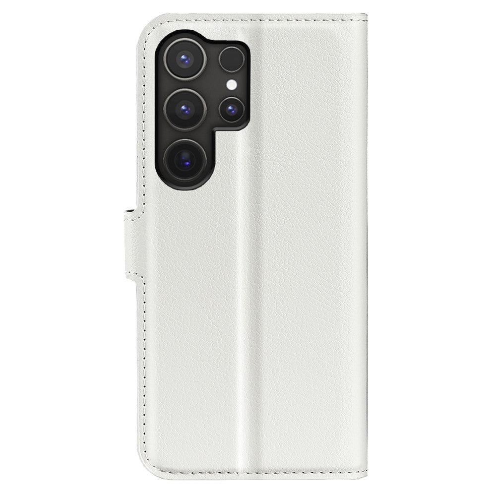 For Samsung Galaxy S25 Ultra Case Litchi Texture Shockproof Leather Wallet Phone Cover