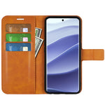 For Xiaomi Redmi Note 14 Pro 5G / Poco X7 5G Stand Case Anti-Scratch Calf Texture Leather Phone Cover