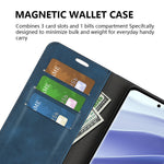 For Xiaomi Redmi Note 14 Pro 5G / Poco X7 5G Case Skin-Touch Leather Wallet Phone Cover