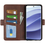 For Xiaomi Redmi Note 14 Pro 5G / Poco X7 5G Stand Case Calf Texture Leather Wallet Phone Cover