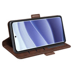 For Xiaomi Redmi Note 14 Pro 5G / Poco X7 5G Stand Case Calf Texture Leather Wallet Phone Cover
