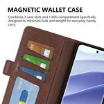 For Xiaomi Redmi Note 14 Pro 5G / Poco X7 5G Stand Case Calf Texture Leather Wallet Phone Cover