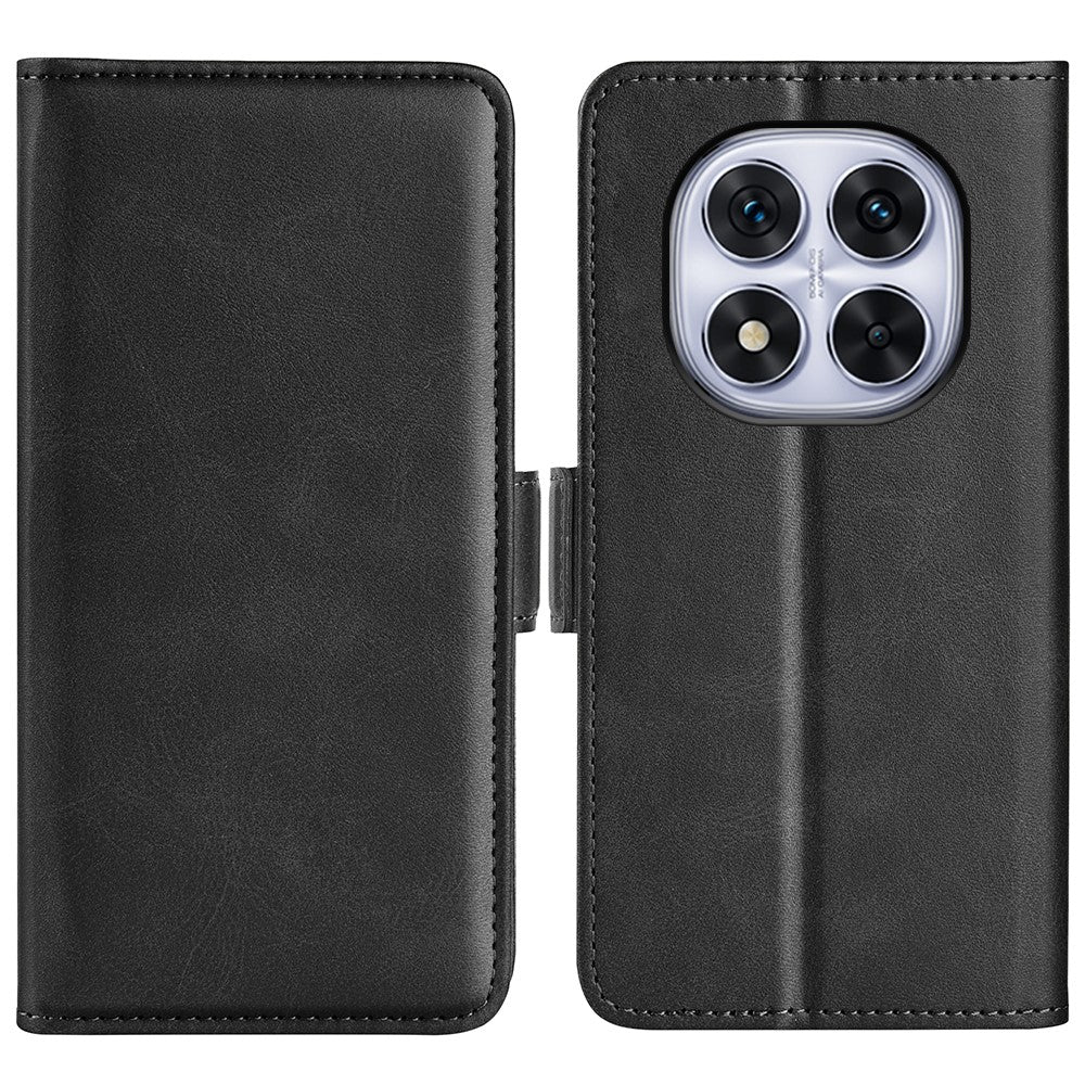 For Xiaomi Redmi Note 14 Pro 5G / Poco X7 5G Stand Case Calf Texture Leather Wallet Phone Cover