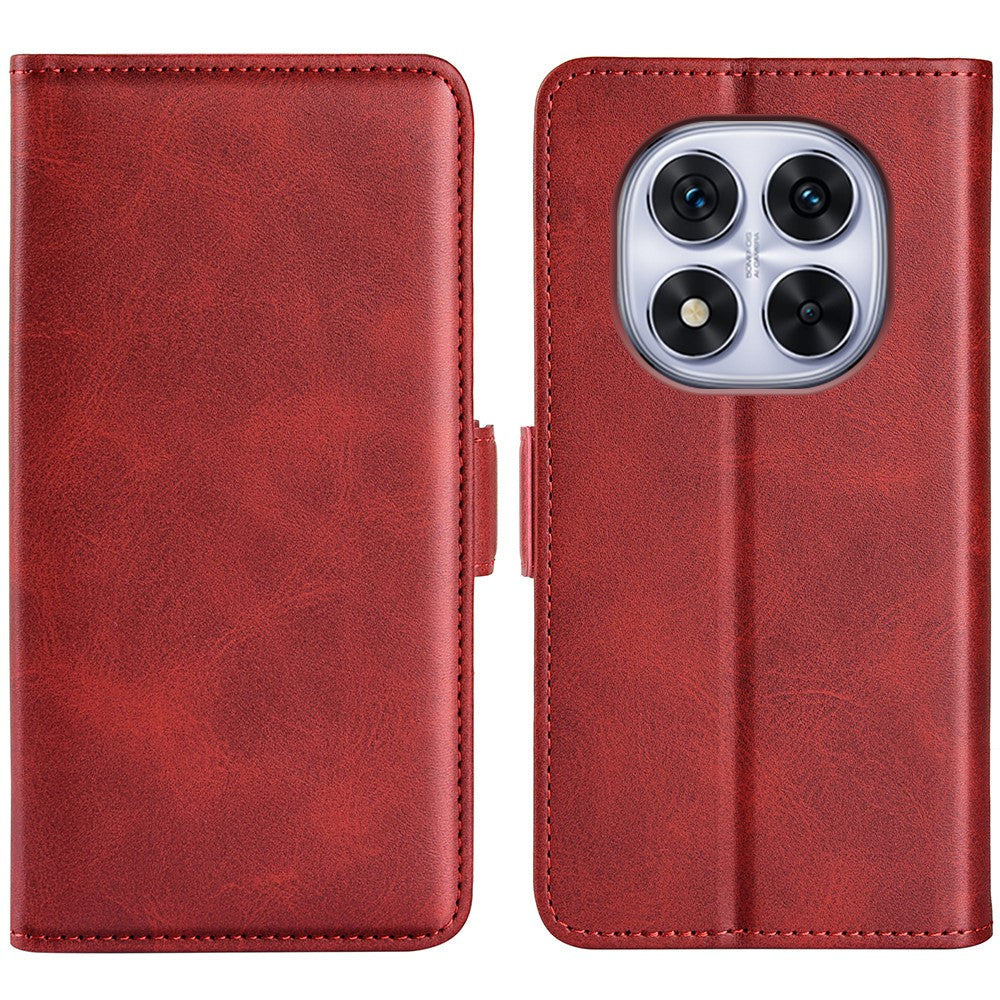 For Xiaomi Redmi Note 14 Pro 5G / Poco X7 5G Stand Case Calf Texture Leather Wallet Phone Cover